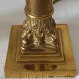 Pair of Lamp Feet in XXth Bronze