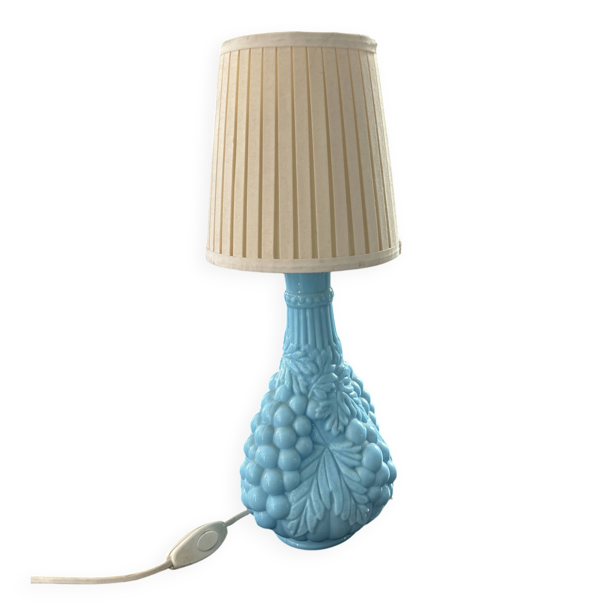 Frosted glass lamp