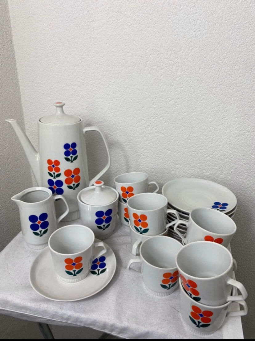 German Colditz coffee service