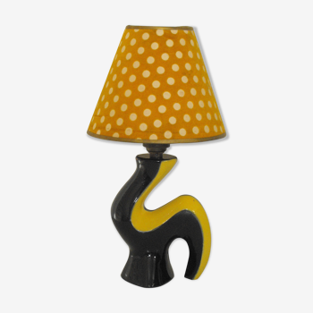 Lampe Cocotte en céramique des années 60