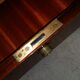 Bureau cuir anglais acajou