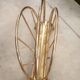 Magazine rack in brass
