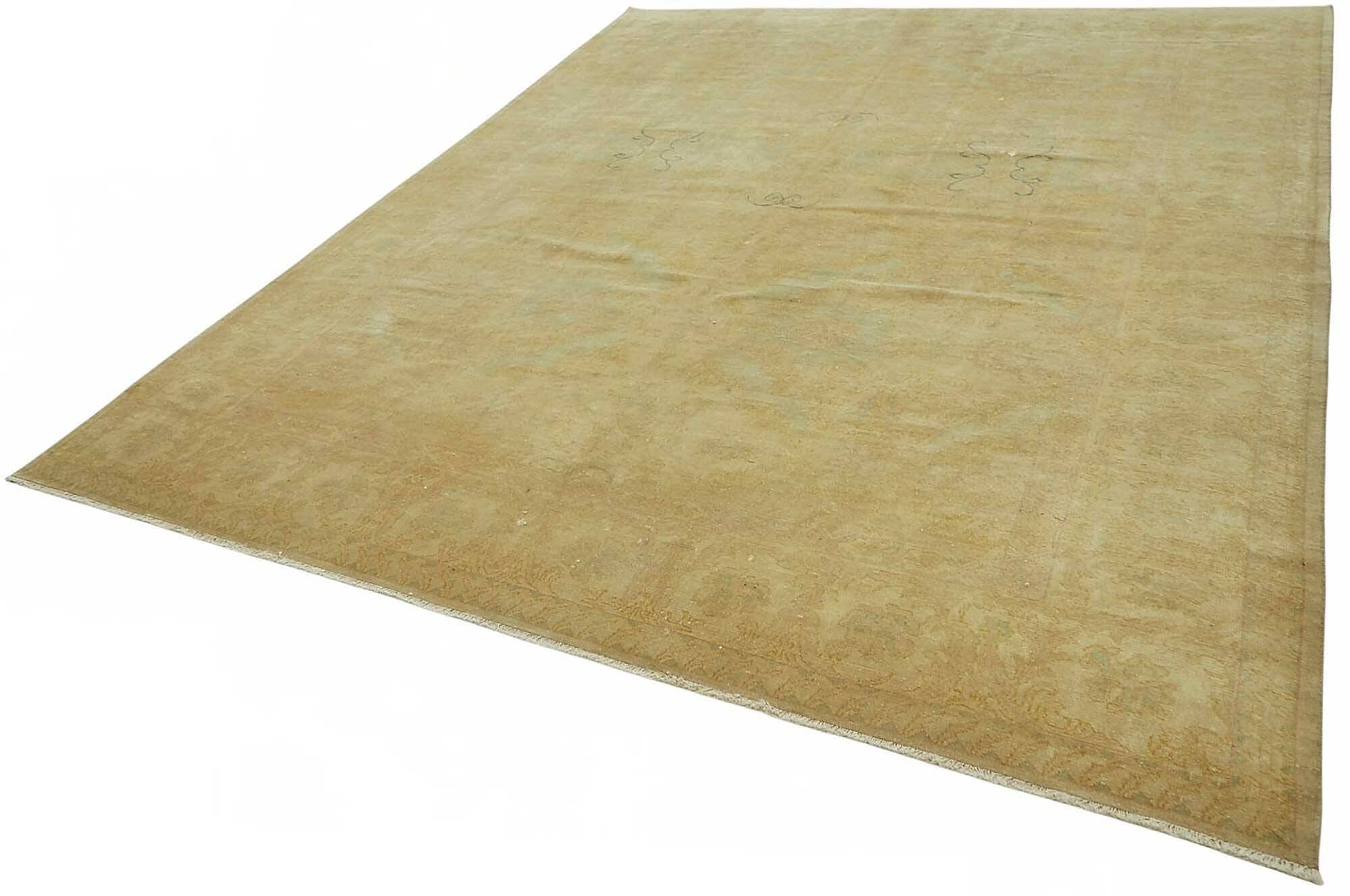Turkish Handknotted Wool Oushak Rug 257 cm x 303 cm