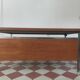 Desk with removable drawers in the style of Florence Knoll.