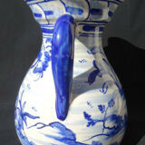Talevera blue earthenware pitcher
