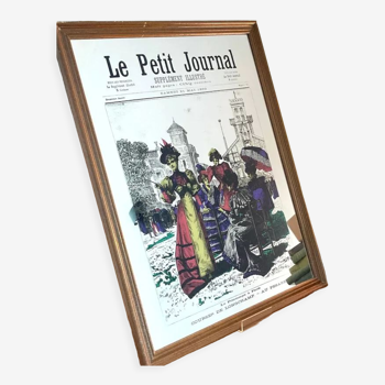 Miroir publicitaire "Le Petit Journal"