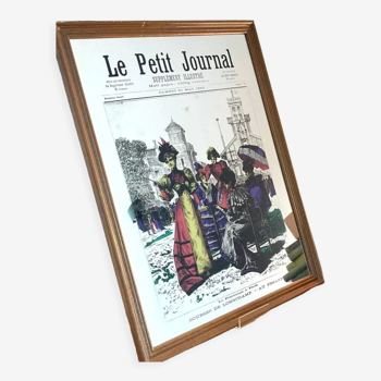Advertising mirror "Le Petit Journal"