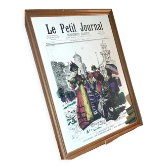 Advertising mirror "Le Petit Journal"