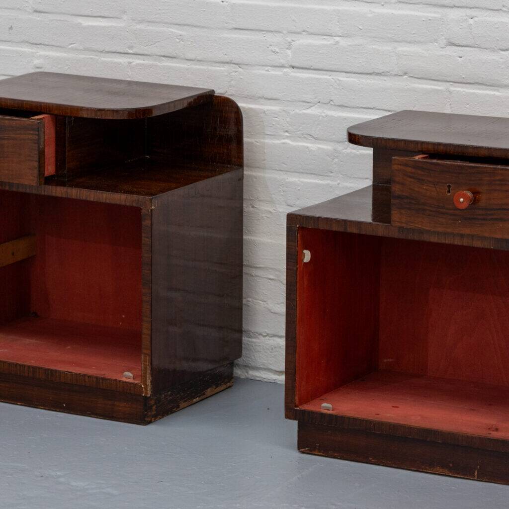 Art Deco bedside tables