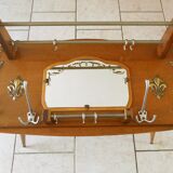 Vintage wall coat rack