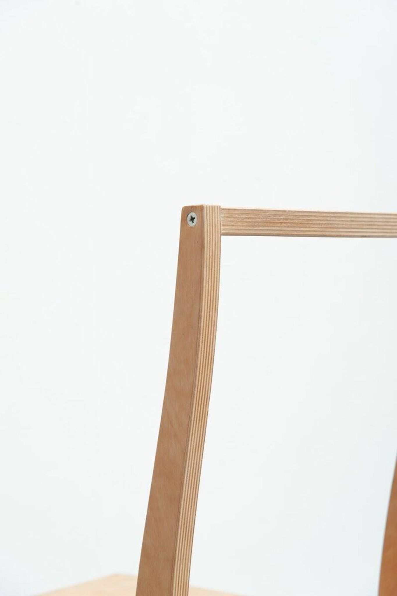 Chaise en contreplaqué par Jasper Morrison pour Vitra, années 1980.