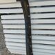 Antique garden bench with cast iron legs
