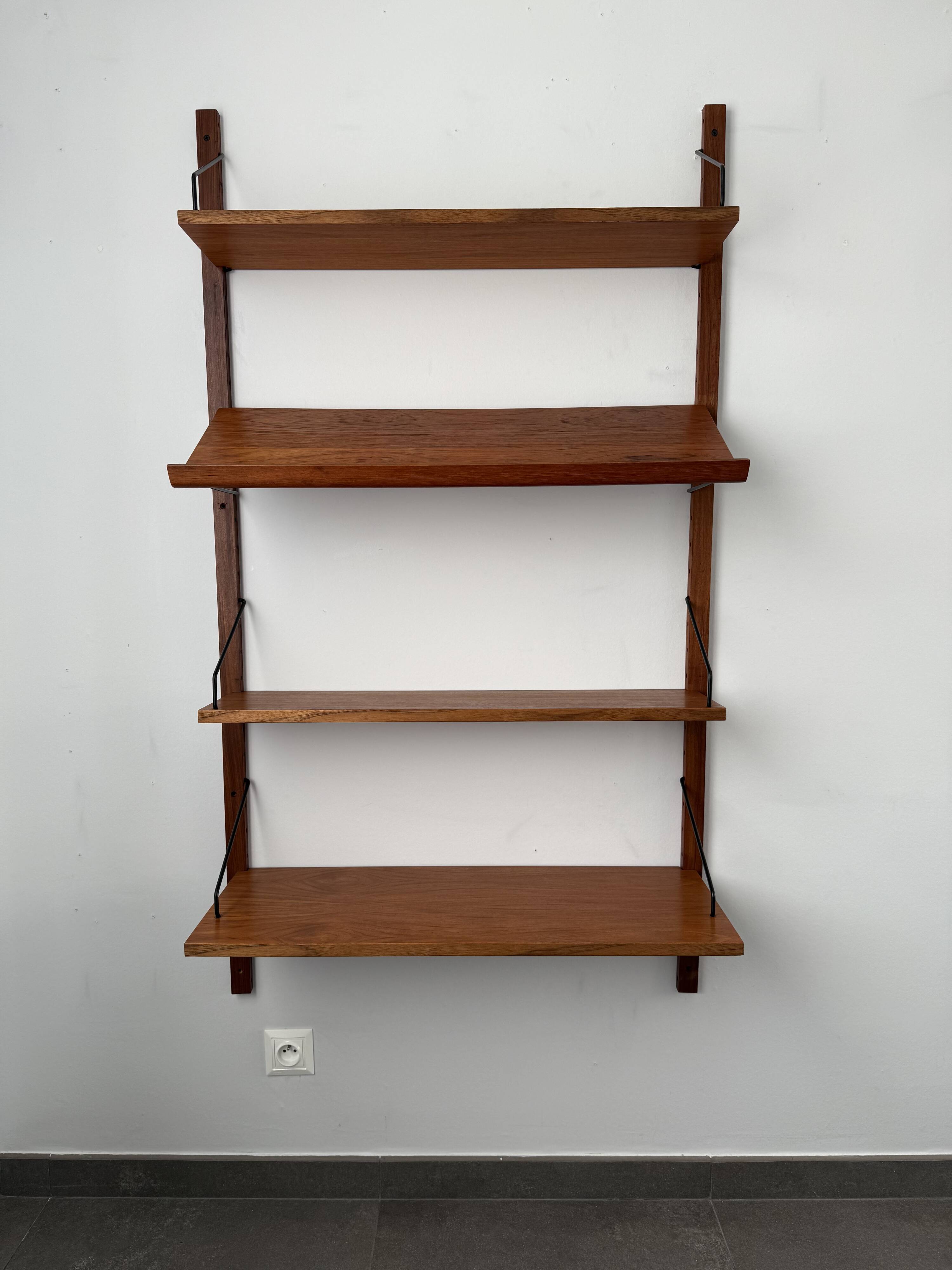 Poul Cadovius Denmark Scandinavian Bookcase, 1960s