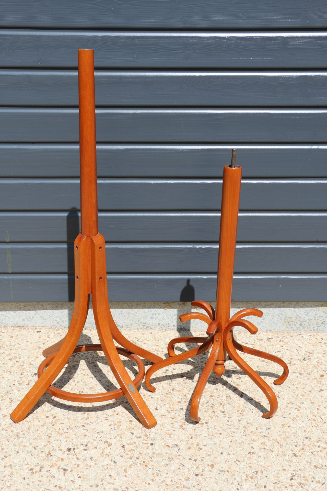 Parrot coat rack baumann simple mahogany