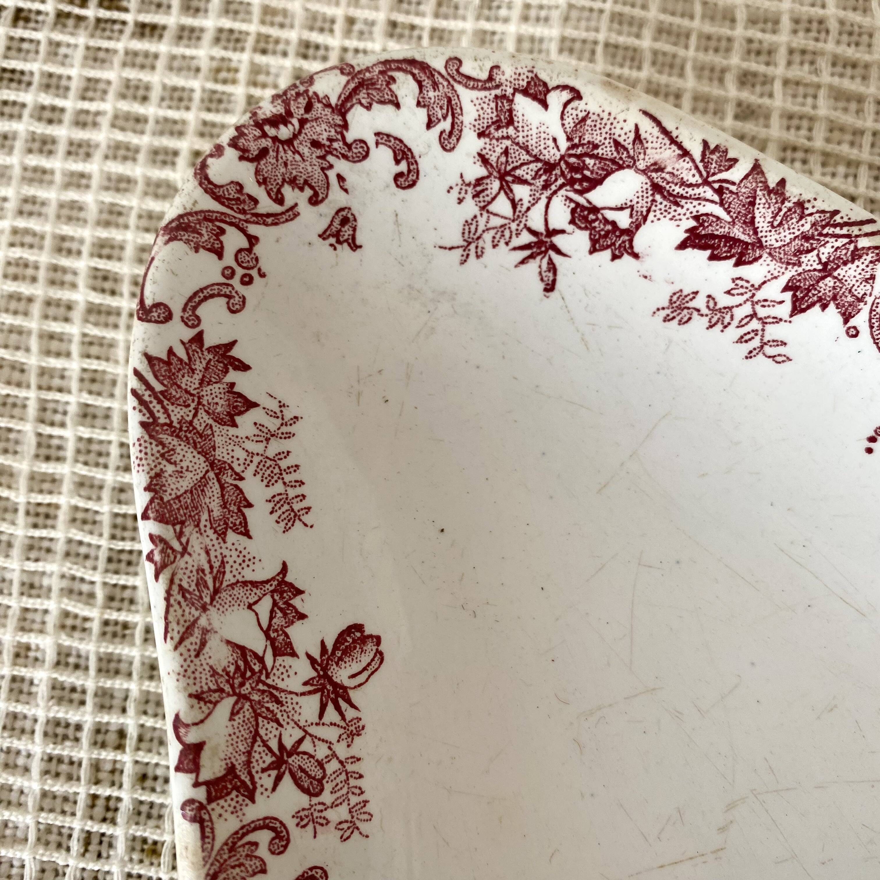 St Amand "Campanule" ironstone dish