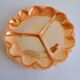 Anchor Hocking usa coral 3 compartment dish