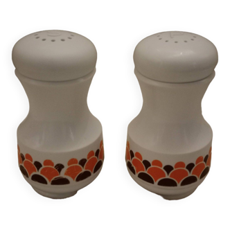 Vintage salt and pepper shakers from the 70s.