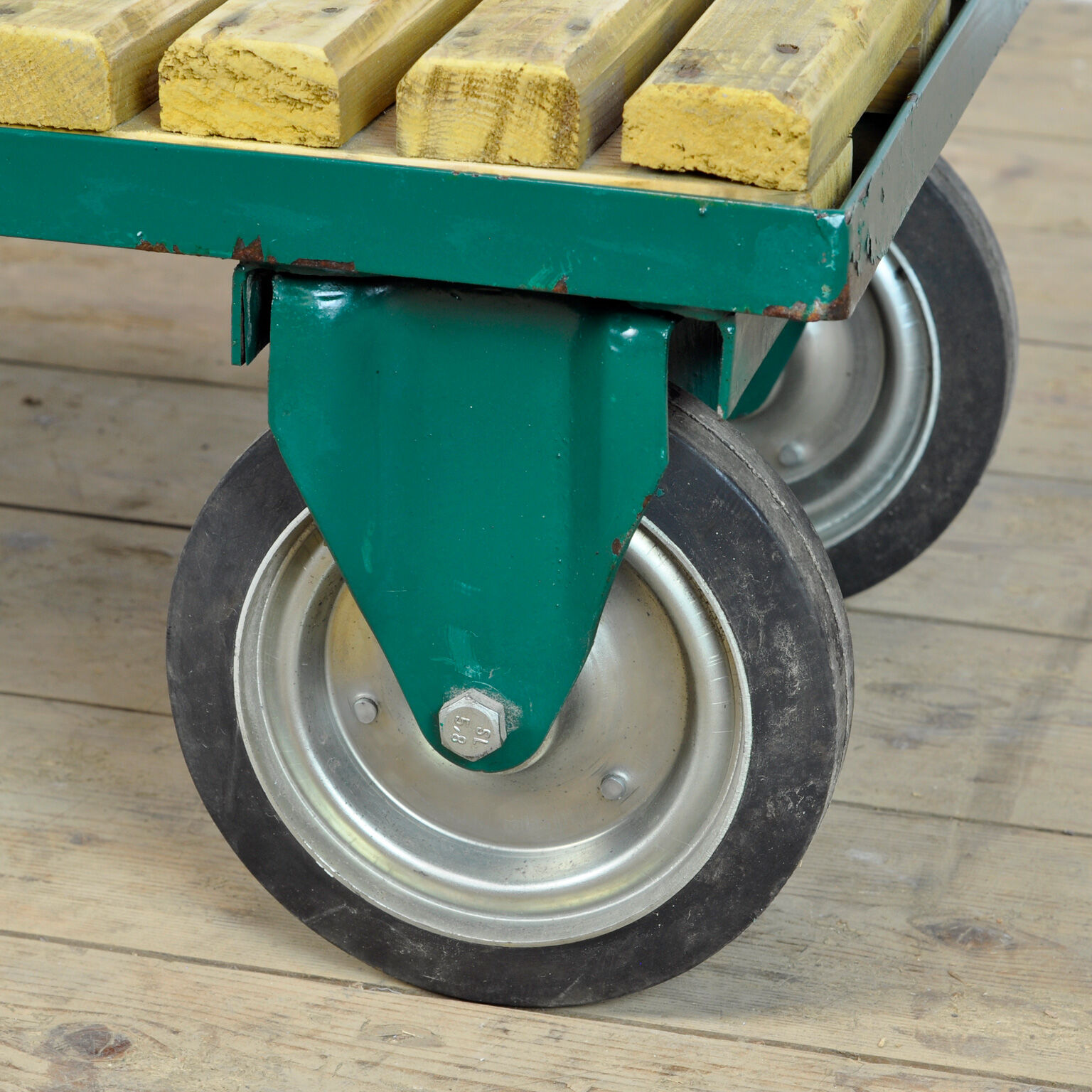 Industrial Side Table, 1970s,