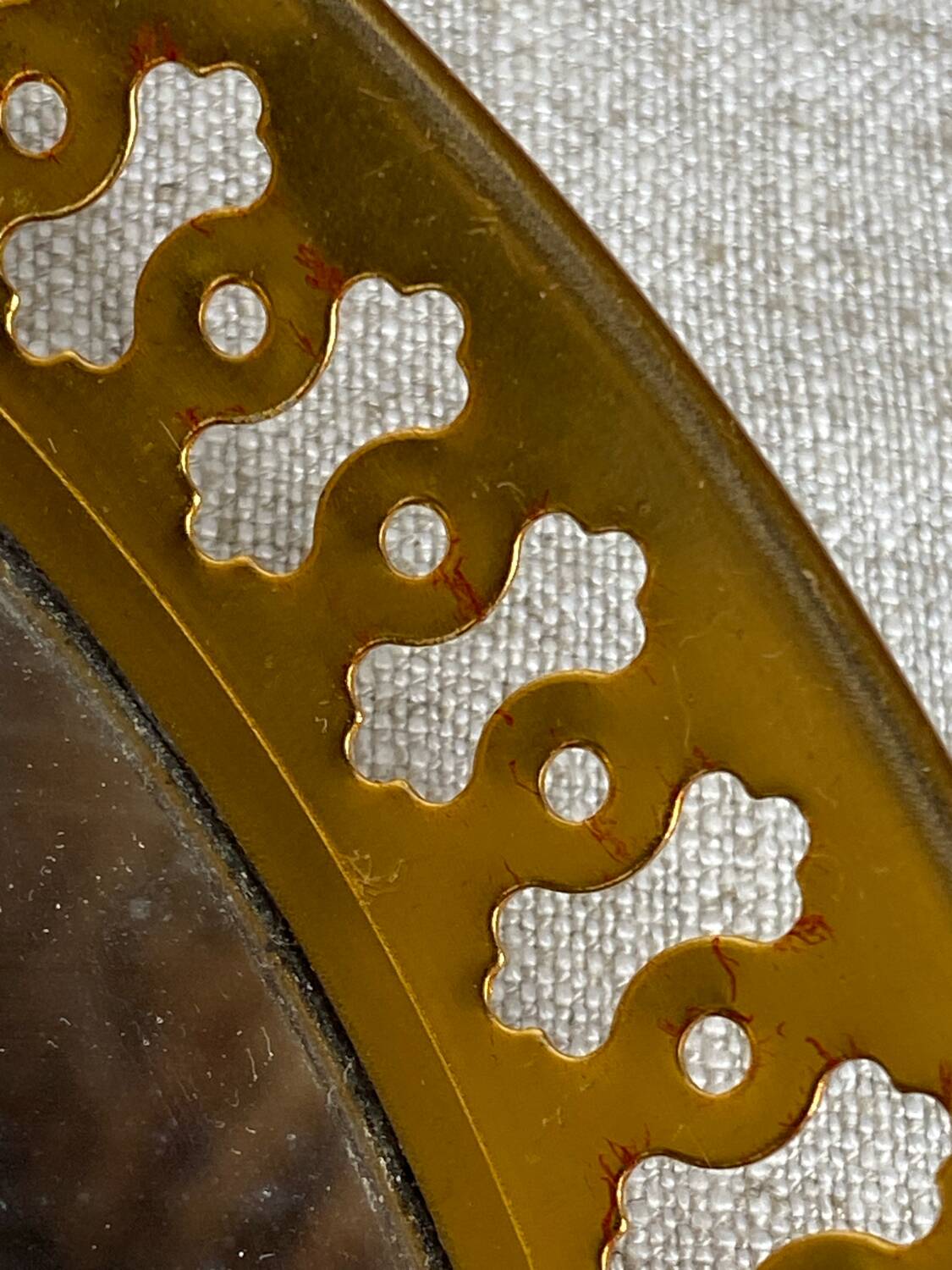 Oxydor mirrored tray, 1950s/60s