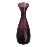 Large Italian handcrafted glass vase Empoli