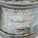 Two rounds of fine nineteenth silver towels louis xvi minerve style