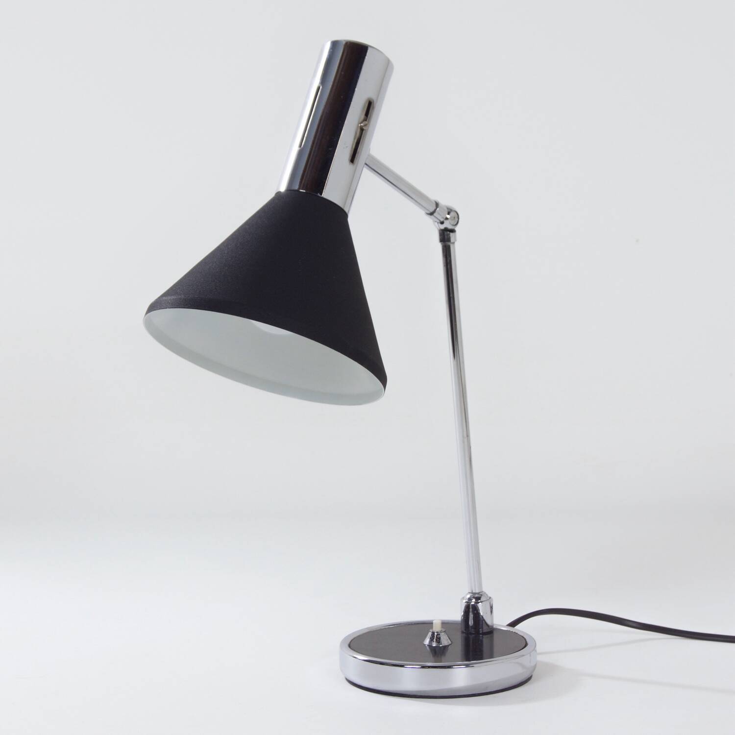 Black Desk Lamp Made in Italy, Florence, 1960s