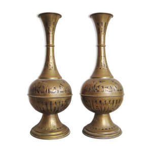 paire de vases égyptiens
