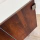 Formica rosewood midcentury sideboard, Italy 1960s