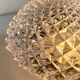 APPLIQUE Semi-Crystal Ceiling Light 1950s
