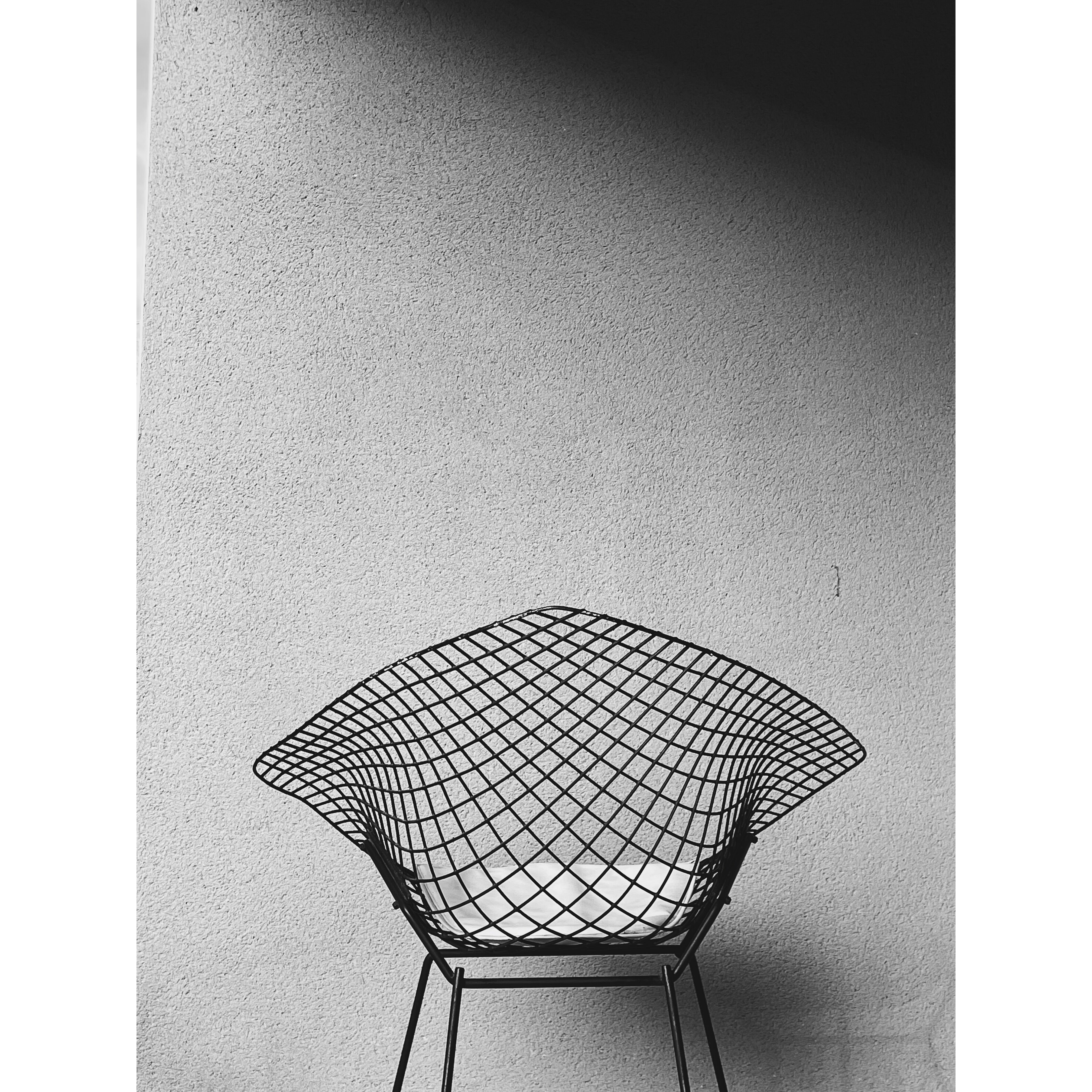 Pair of armchairs Diamond Chairs Harry Bertoia