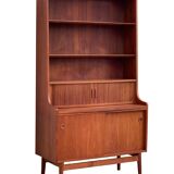 Danish library and its teak secretary 1960 by Johannes Sorth