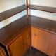 Mid century modern dutch corner wall unit