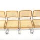 Set de 4 chaises "B32", Marcel Breuer, Italie, 1990