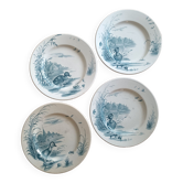 4 Gien plates model Ducks