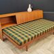 Mid century sofa bed, vintage - daybed, sofa