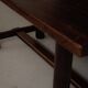 Modernist solid pine table, 1960s