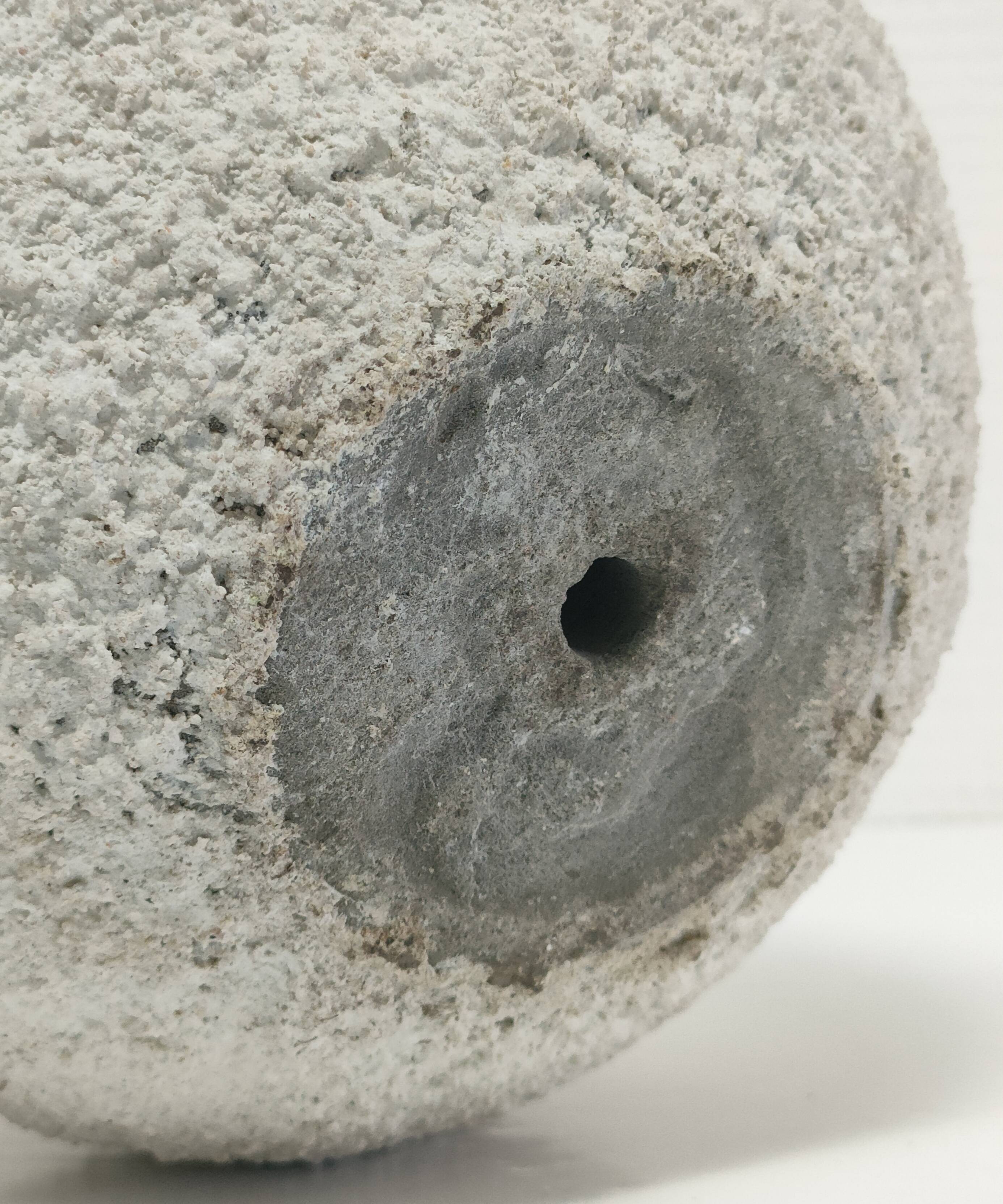 planter ball concrete cement design 60s