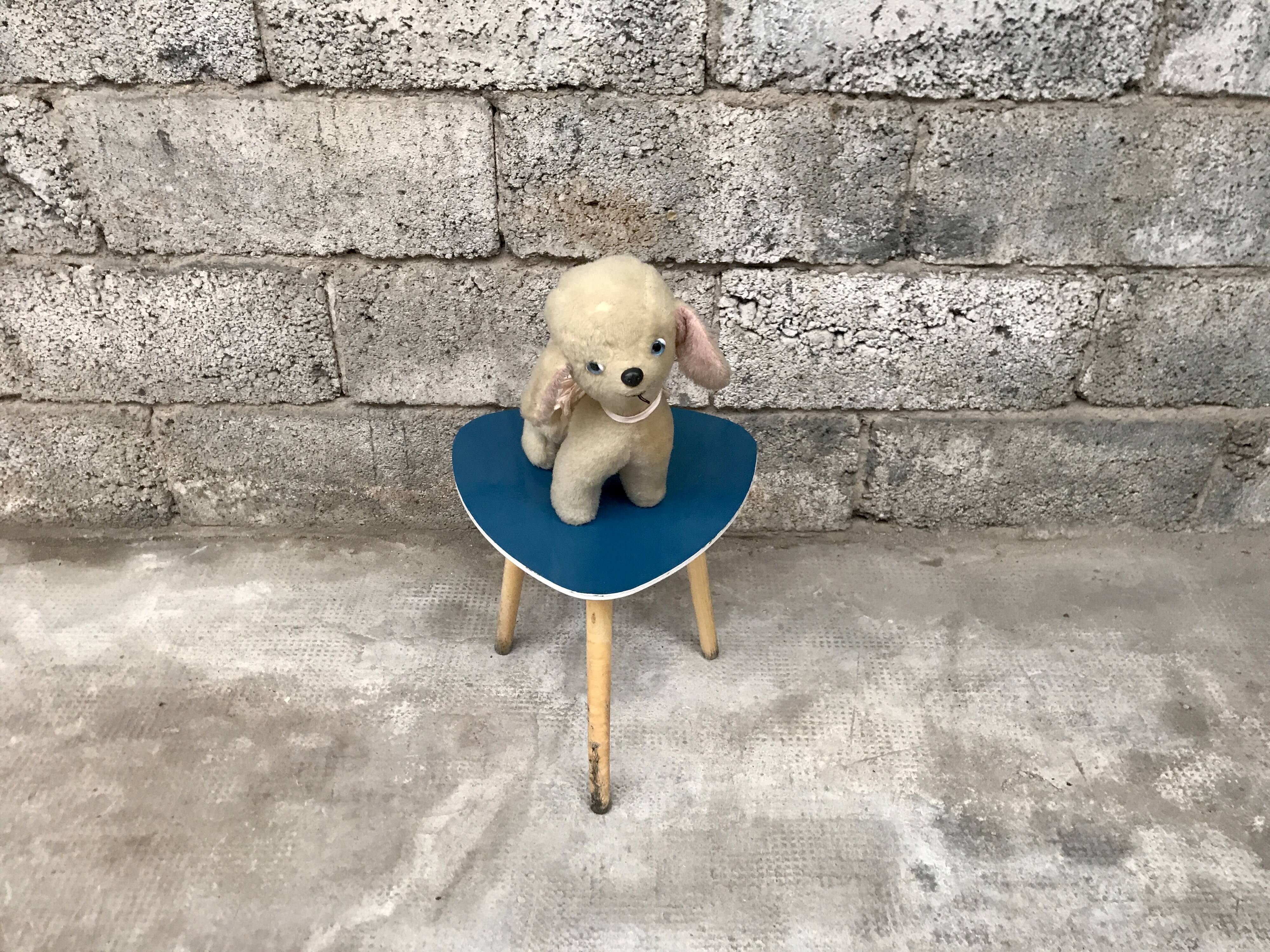 Triangular coffee table 1970