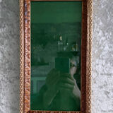 Carved wooden frame