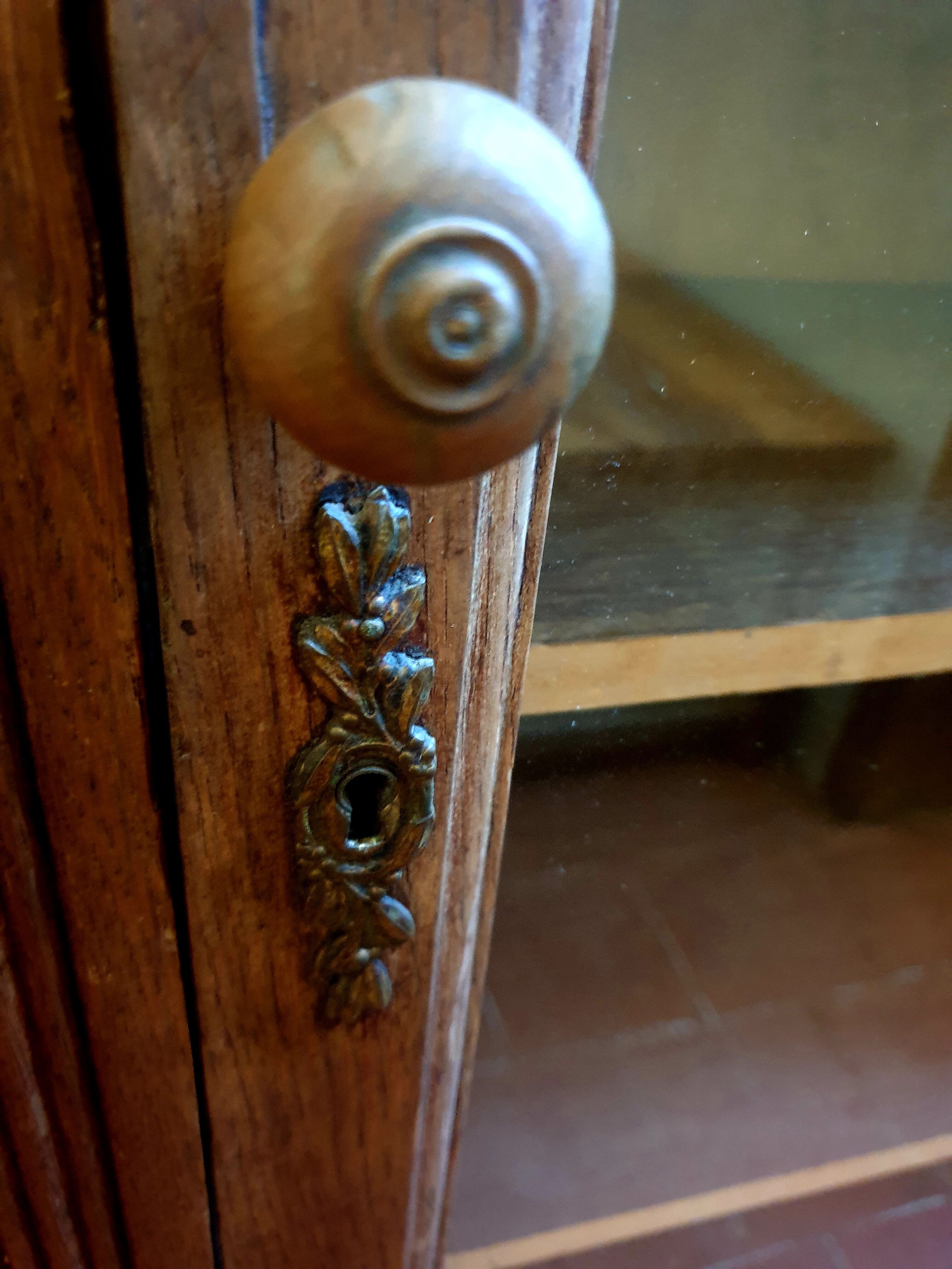 Glazed wood furniture