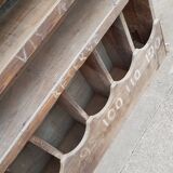 Former wood furniture in compartmentalized wood