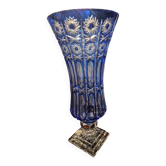 Blown crystal vase 24% lead oxide. The Dukes of Lorraine.