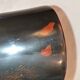 Vase en laque de Chine à décor de poissons japonais