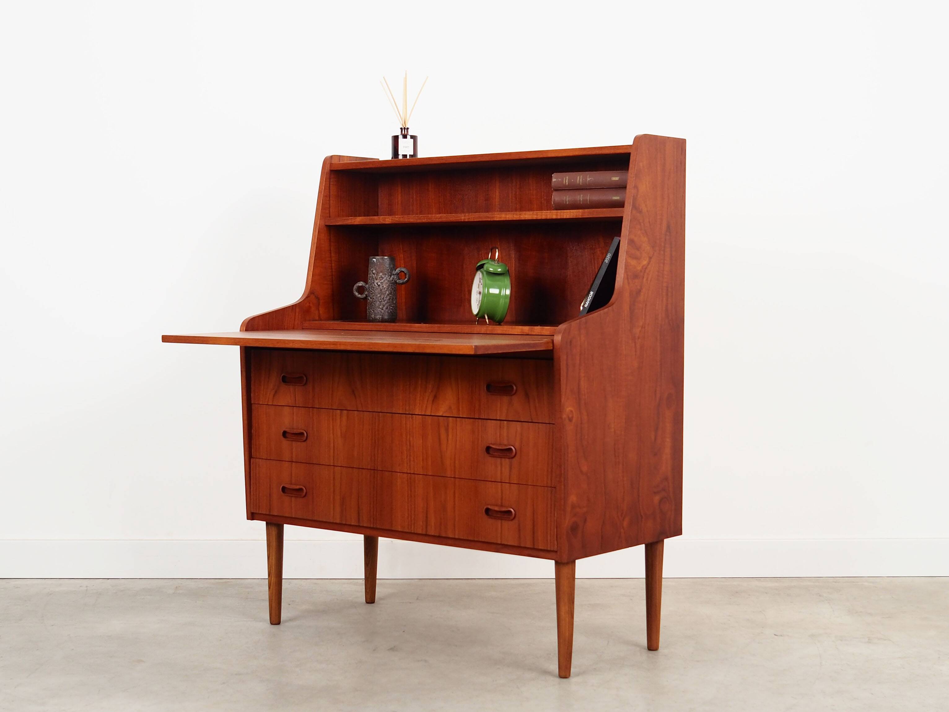 Teak secretary, Danish design, 1970s, production: Denmark