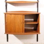 Bibliothèque style scandinave en teck, années 1960