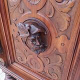 Renaissance walnut credenza