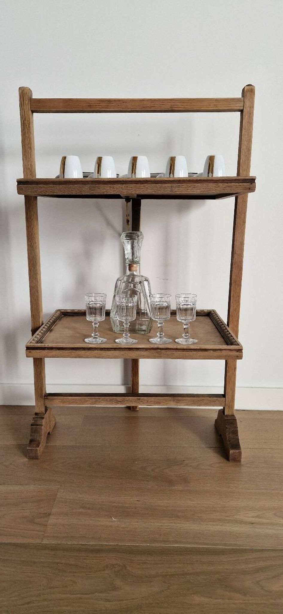 Folding mute servant, early 20th century