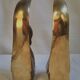2 serres livres art deco en bronze