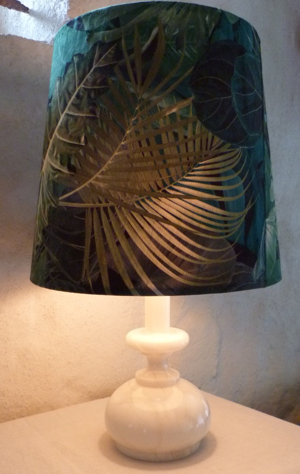 Marble lamp 70s
