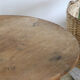 Rustic wooden side table, vintage